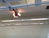 aluminum automatic lowering rack