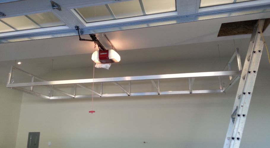 aluminum automatic lowering rack