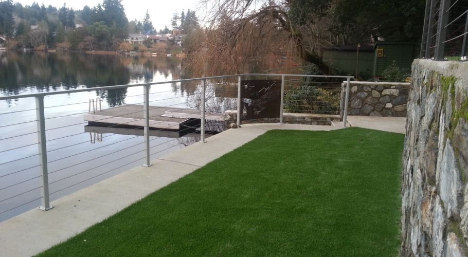 Cable rail and plasma art