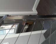 custom handrail post