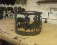 custom steel plasma art