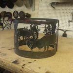 custom steel plasma art