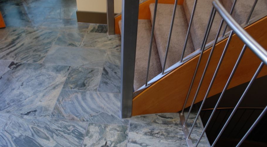 Tile and Steel Interface