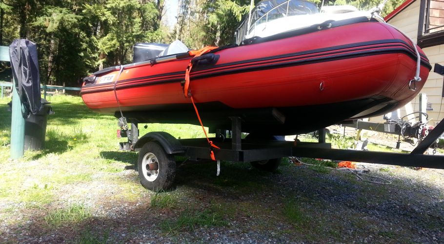 custom alum boat railer