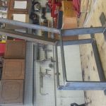 steel bench supports