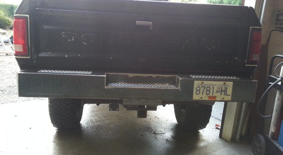 custom steel bumper