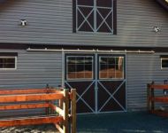 Custom Steel Horse Barn Sliding Doors