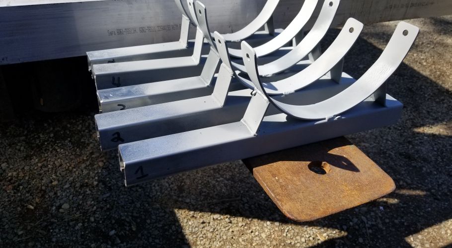 Custom Hydro Pole Electrical Backets