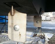 custom boat rudders 1