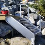 custom beach steps