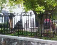 custom steel fence