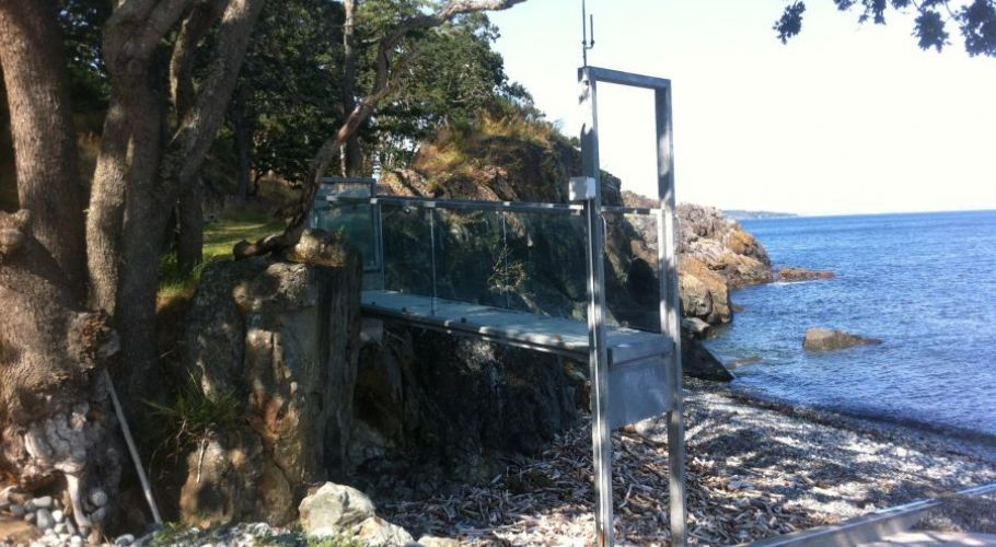Custom Steel Boat Ramp Walk Way