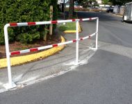 custom steel safety rail