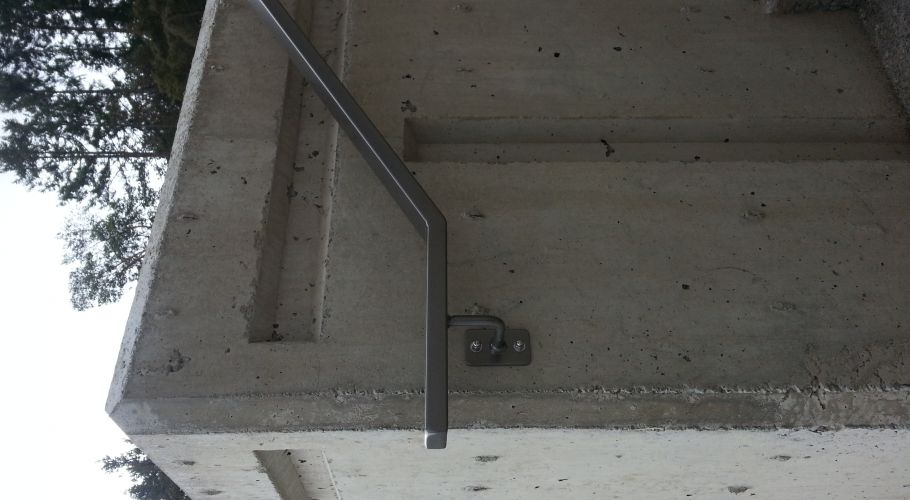 alum hand rails
