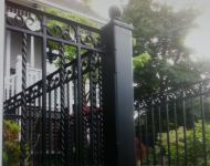 custom steel fencing
