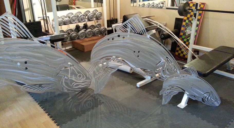 CNC Cut Fish