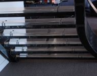 Custom Steel Industrial Modern Staircase