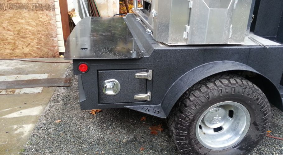 custom truck bed side