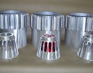 Batmobile Aluminum Engine Props