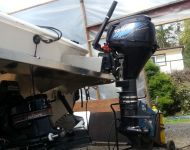 custom boat swim grid