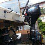 custom boat swim grid